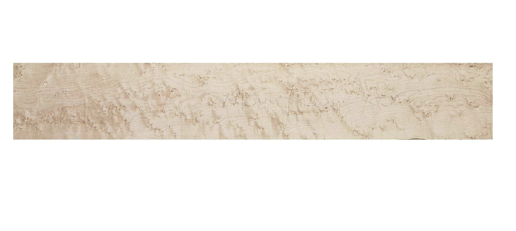 Birdseye Maple Guitar Fingerboard Blank