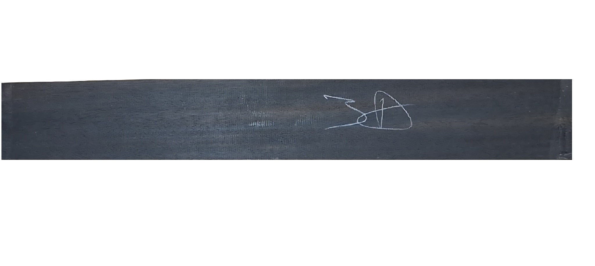 Ebony guitar fingerboard blank showing rich dark colour and fine even grain - premium traditional luthier tonewood UK