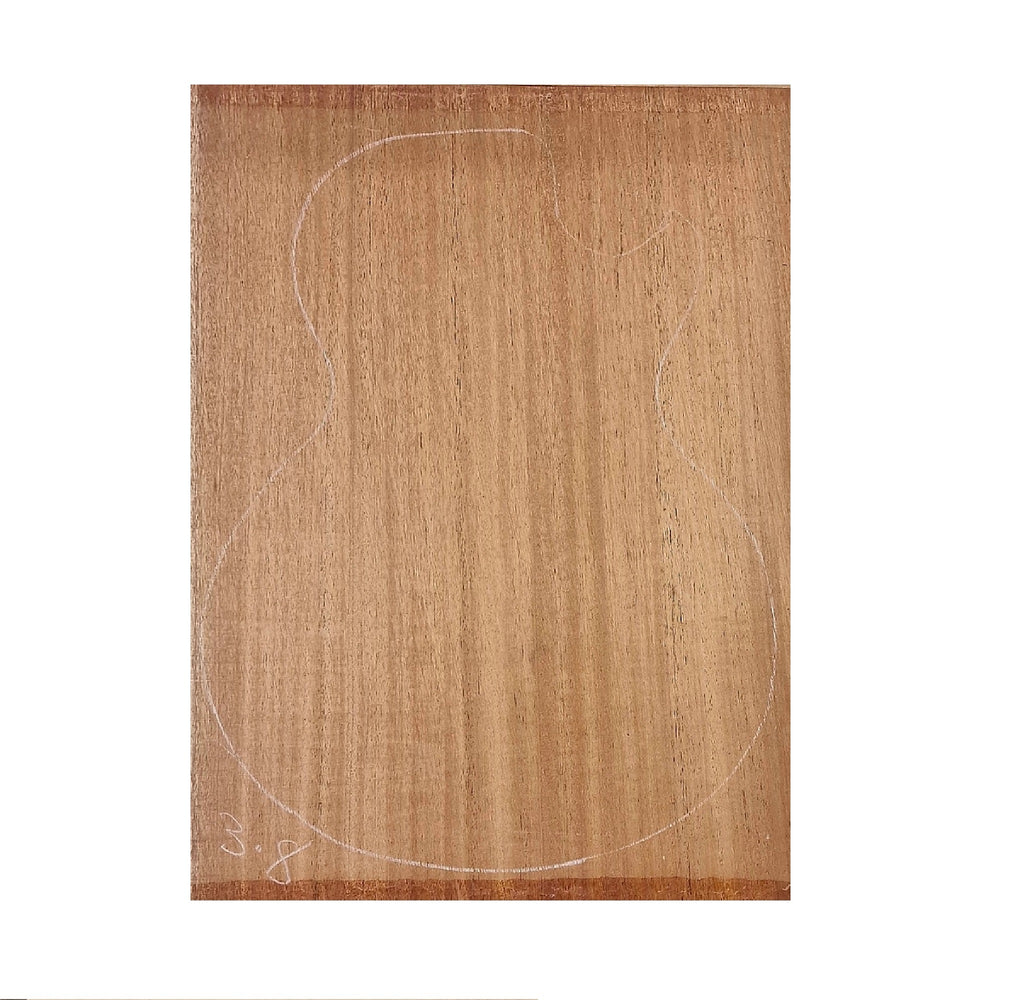 mahogany 1 piece electric guitar body blank